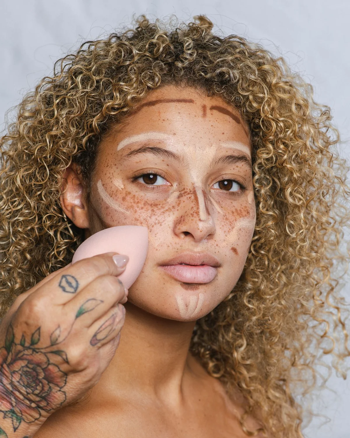 beauty sponge application technique