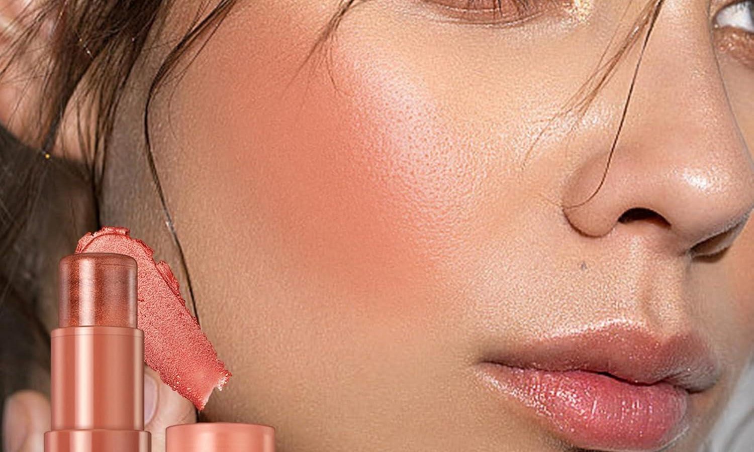 how to apply cream blush over foundation