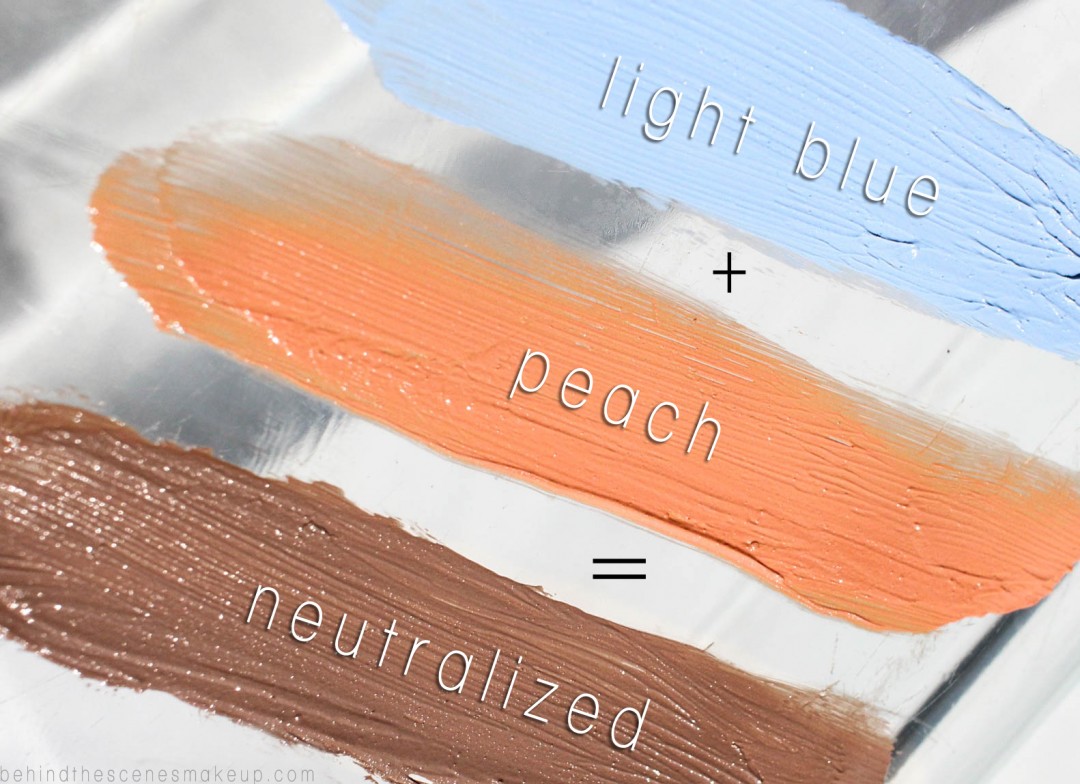 how to correct under eye makeup color