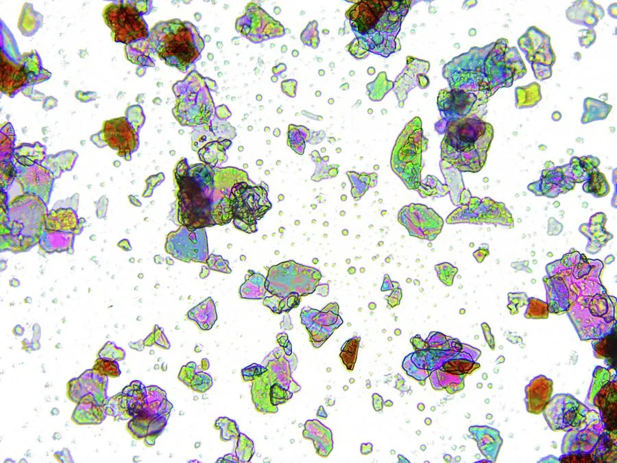 particle size pigment settling
