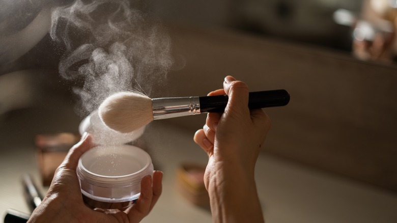 targeted powder application