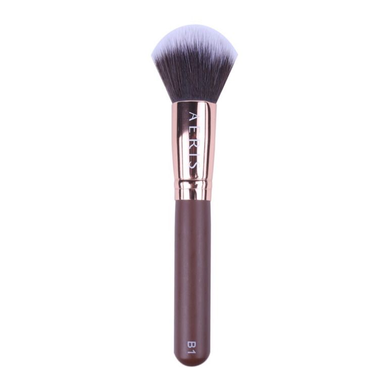 translucent powder application