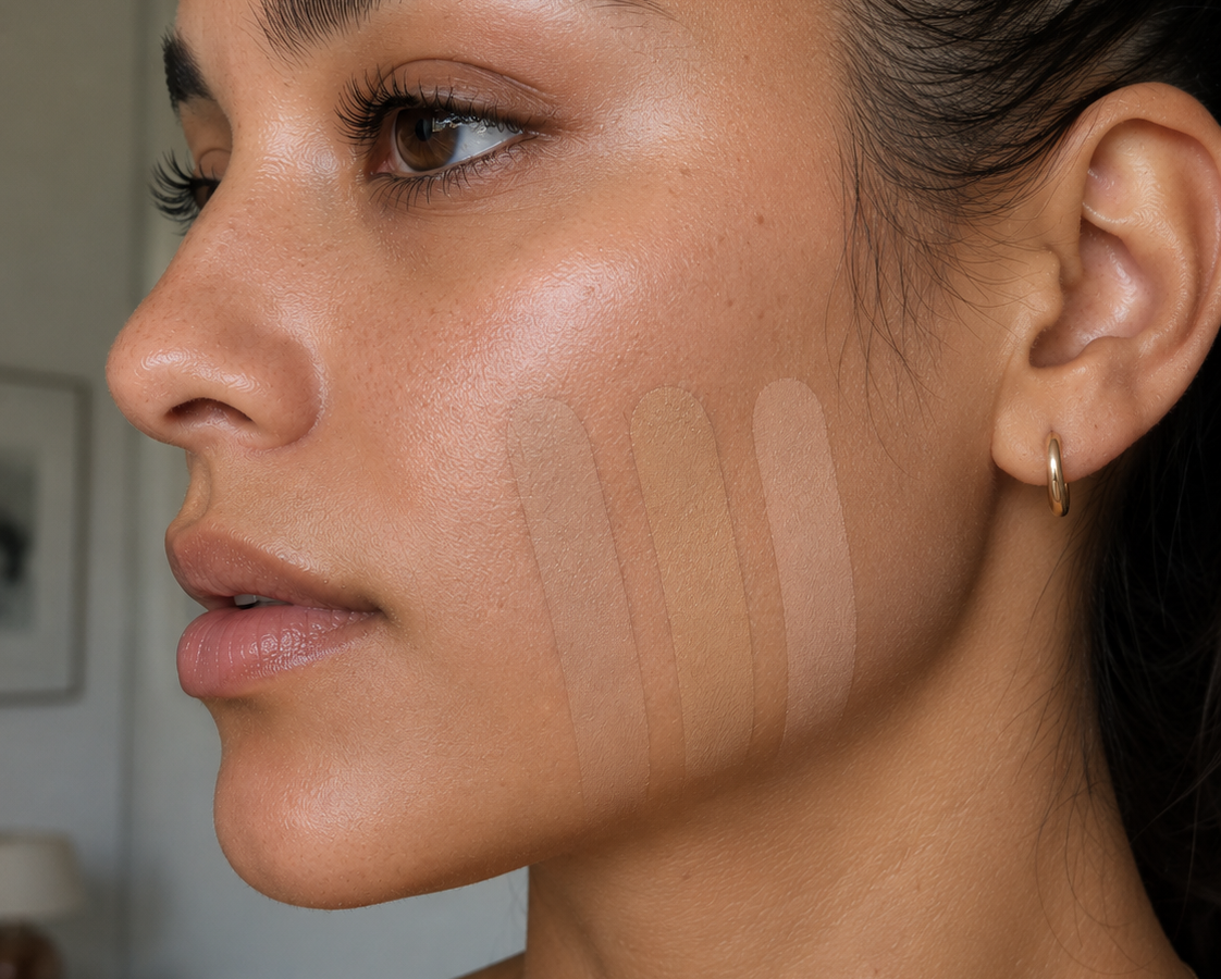 why foundation looks different in daylight